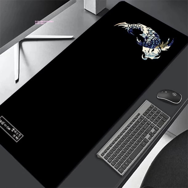 Alfombrilla de ratón rosa con estilo Original, alfombrilla de ratón grande Kawaii para teclado de ordenador, alfombrillas de mesa, alfombrilla de escritorio para adolescentes y dormitorio LIUWENJING unisex