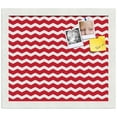 thumbnail image 2 of PinPix ArtToFrames 12x10 Custom Cork Bulletin Board    Poster Board Has a Fabric Style Canvas Finish, Framed in Satin White Frame (PinPix-511), 2 of 5