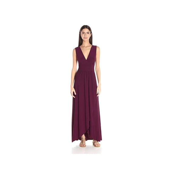 Star Vixen Women's Sleeveless Surplice Tulip Skirt Empire