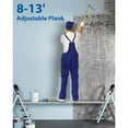 thumbnail image 3 of Aluminum Plank,Adjustable Work Platform,440lbs Capacity Aluminum Plank,Equipped with Skid-Proof Platform Scaffold Ladder Accessory（6-9ft）, 3 of 9