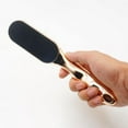 thumbnail image 2 of YFYDS Long Handle Foot File Glass Foot Grinder Pedicure Tool for Dead Skin Removal, Foot Scraper for Smooth Feet, Pedicure Rubbing Tool with Extended Handle Clearance Sales Today Deals Prime, 2 of 3