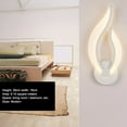 thumbnail image 2 of LED Light Modern Wall Lamp Acrylic Sconce 10W AC90-260V Flame Shape Indoor Bathr, 2 of 13