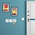 thumbnail image 2 of Wall Picture Hooks Non-marking Nail Screw Stickers Hanging Non-marking Nail Sticker Photo Frame Key Adhesive Hook, 2Pcs, 2 of 8