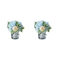 thumbnail image 1 of Yuarrent 2 pack/lote flores artificiales en jarrón aspecto realista elegante durabilidad fácil Type8 NO8, 1 of 6