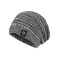 thumbnail image 2 of QIUOMBBP Knit Beanie Hats for Women Men Winter Warm Skull Beanies Cap Outdoor Lightweight Hat Streetwear, Gray, 2 of 2