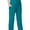 Teal Blue, variant on Adar Universal Unisex Natural-Rise Drawstring Tapered Leg Pants Tall