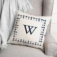 thumbnail image 3 of Creative Products Nautical Monogram - W 18x18 Indoor / Outdoor Pillow, 3 of 3