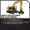 thumbnail image 3 of Diecast Masters 1:50 Caterpillar 323 Hydraulic Excavator, Next Generation Design + Work Tools | High Line Series Cat Trucks & Construction Equipment | 1:50 Scale Model Diecast Collectible | 85657, 3 of 8
