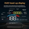 thumbnail image 5 of Universal OBD Car Speedometer HUD Windshield Projector LED Digital Car -UP Display GPS with Speed Warning, 5 of 5