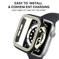 thumbnail image 6 of Worryfree Gadgets Bling Bumper Case for Apple Watch Black/Gold 40mm (C19-BKGD40), 6 of 7