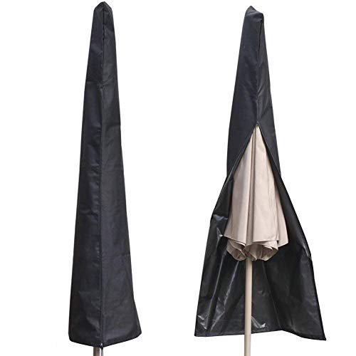 AISHN Waterproof UVResistant 600D Patio Umbrella Zipper Cover fit 6ft