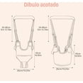 thumbnail image 3 of Arnés De Seguridad Para Caminar Respirable Bebes 8-24 Meses Modelo Rosa, 3 of 4