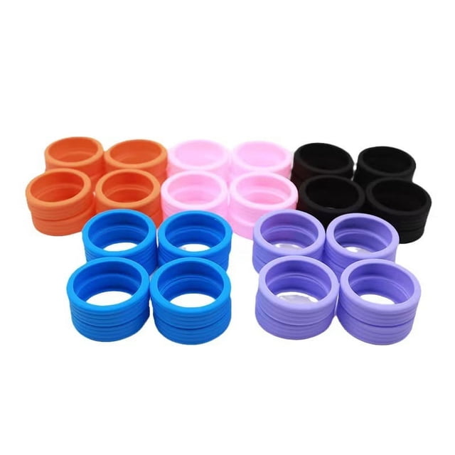 Funda protectora de silicona para ruedas de ruedas universales, para maletas, carritos de equipaje, fundas para silenciadores de ruedas