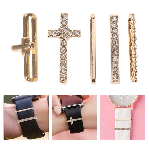 IMIKEYA Assorted Bands with Decorative Compatible with Apple Watch for Everyday Wear and Style
