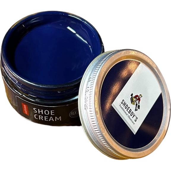 Shoeboy's 23 Blue Shoe cream is the perfect choice for maintaining and rejuvenating your high-quality smooth leather shoes. One of the best shoe polishes.