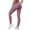 Light Purple, variant on Thermal Leggings for Women Seamless High Waisted Yoga Pants Peach Lifting Leggings Tummy Control Comfortable Workout Wear Womens Long Underwear