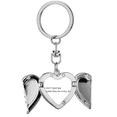 thumbnail image 1 of Porte-clés Citation sur la Physique Art Déco Mode Cœur Aile d'Ange, 1 of 3