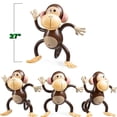 thumbnail image 3 of Suministros inflables Monkeys de 69 cm, paquete de 3 unidades, 3 of 6