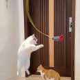 thumbnail image 4 of Simulation Souris Chat Jouets Rétractable Suspendu Type de Porte Chat Corde à Gratter Souris pour Animaux de Compagnie pour Chats d'Intérieur, 4 of 8