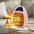 thumbnail image 1 of Xihbxyly Calefactor Doméstico de Bajo Consumo, Silencioso, Gran Angular, Ideal para Dormitorio, Baño y Salón, 1500 W, 24 X 18 Cm, Corte de Temperatura Seguro., 1 of 7