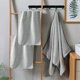 thumbnail image 1 of Set de toallas de baño de terciopelo: extragrande de 70x140 cm, de secado rápido, ultraabsorbente, engrosado, suave gris/morado/café/blanco, duradero, sin esponjoso, paño para el hogar, 1 of 6