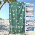 thumbnail image 4 of Custom Beach Towel, Personalized Pool Towel, Bachelorette Bridesmaid Gifts, Custom Name Pool Towels, Kids Beach Towel, 4 of 7