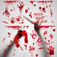 thumbnail image 1 of 3×Calcomanías para ventana con sangre de Halloween Pegatinas para ventana Calcomanías para piso de pared Adhesivos Wmkox8yii gf10476, 1 of 9