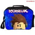 thumbnail image 2 of Roblox-Bolsa de almuerzo con estampado Digital para estudiantes, bolsa de comida a todo Color con cremallera, portátil, para Picnic al aire libre, 2 of 4
