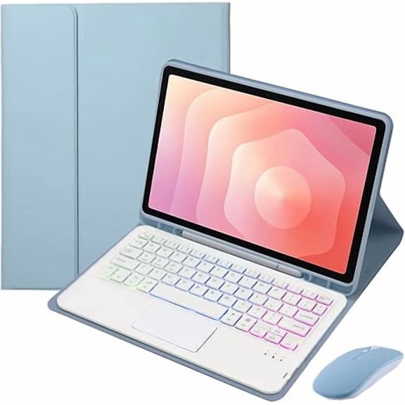 Tab A9 11'' Keyboard Case SM-X210/X216/X218 Misty Blue