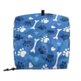 thumbnail image 3 of FOR U DESIGNS Dog Paw Blue Stand Mixer Cover compatible with Kitchen Aid Mixer Portable Mixer Dust Covers Multi Pockets Compatible with Kitchen Aid 6-8 Quart Bowl Lift - L, 3 of 8