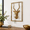 Antelope - 1, variant on Assorted Animals - 5 Wall Sculptures with Metal Frame, Set of 5