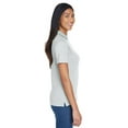 thumbnail image 3 of UltraClub Ladies' Cool & Dry Sport Polo - GREY - 2XL, 3 of 3