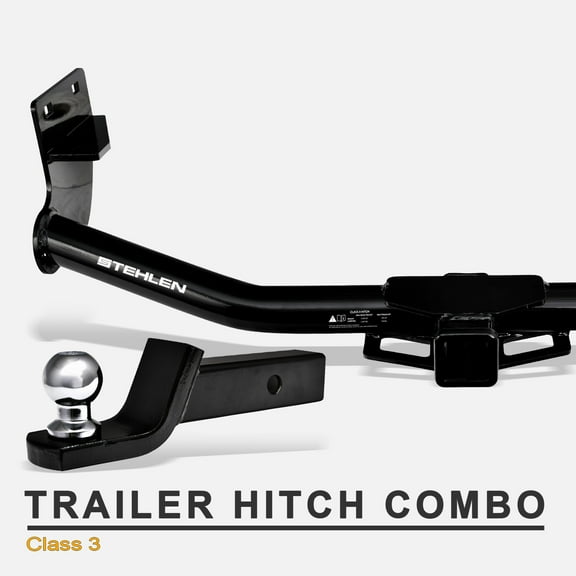 Stehlen 733469492450 Class 3 Trailer Hitch Receiver 2" with Loaded Ball Mount For 2016-2020 Kia Sorento / 2019-2020 Hyundai Santa Fe