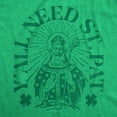 thumbnail image 2 of Mens Yall Need St Pat T Shirt Funny Saint Paddys Day Parade Lovers Tee for Guys Graphic Tees, 2 of 8