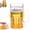 Cheers-1pcs, variant on Fake Beer Glasses, 400ml Double Layer Funny Beer Stein, Fake Double Beer Mugs with Handles Mezzanine, Realistic Beer Mug Creative Model Mugs Cups for Halloween Bar Beverages Prank