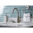 thumbnail image 3 of Kingston Brass KS2298DX Constantine Two-Handle Single-Hole Bathroom Faucet with Push Pop-Up Drain, Brushed Nickel, 3 of 7