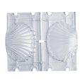 thumbnail image 2 of Moldes de plástico para velas, 2 uds., moldes para velas de vieiras, cera hecha a mano, moldes de jabón de cera de , artesanía de arcilla, Sunnimix Molde de vela, 2 of 8