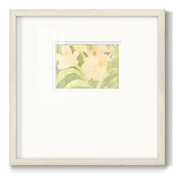 Verdant Floral Abstract IIPremium Framed Print