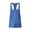Blue, variant on Men's Racerback Tank Top Moisture-Wicking Workout Gym Shirt Sleeveless Nylon Rayon Muscle Tee Base Undershirt (XL, Blue)