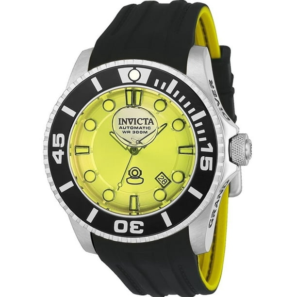Invicta Watch In Yellow Case