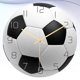 thumbnail image 3 of Reloj de diseño de fútbol Reloj de pared creativo Movimiento de silencio Decoración de pared decorativa Reloj silencioso para sala de estar Dormitorio Estudio, 3 of 8