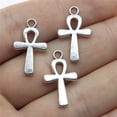 thumbnail image 6 of 10Pcs/pack Lightweight Faith Symbol Pendant Alloy Necklace Earrings Jewelry Crucifix Pendant Charm For Daily Outfits, 6 of 8