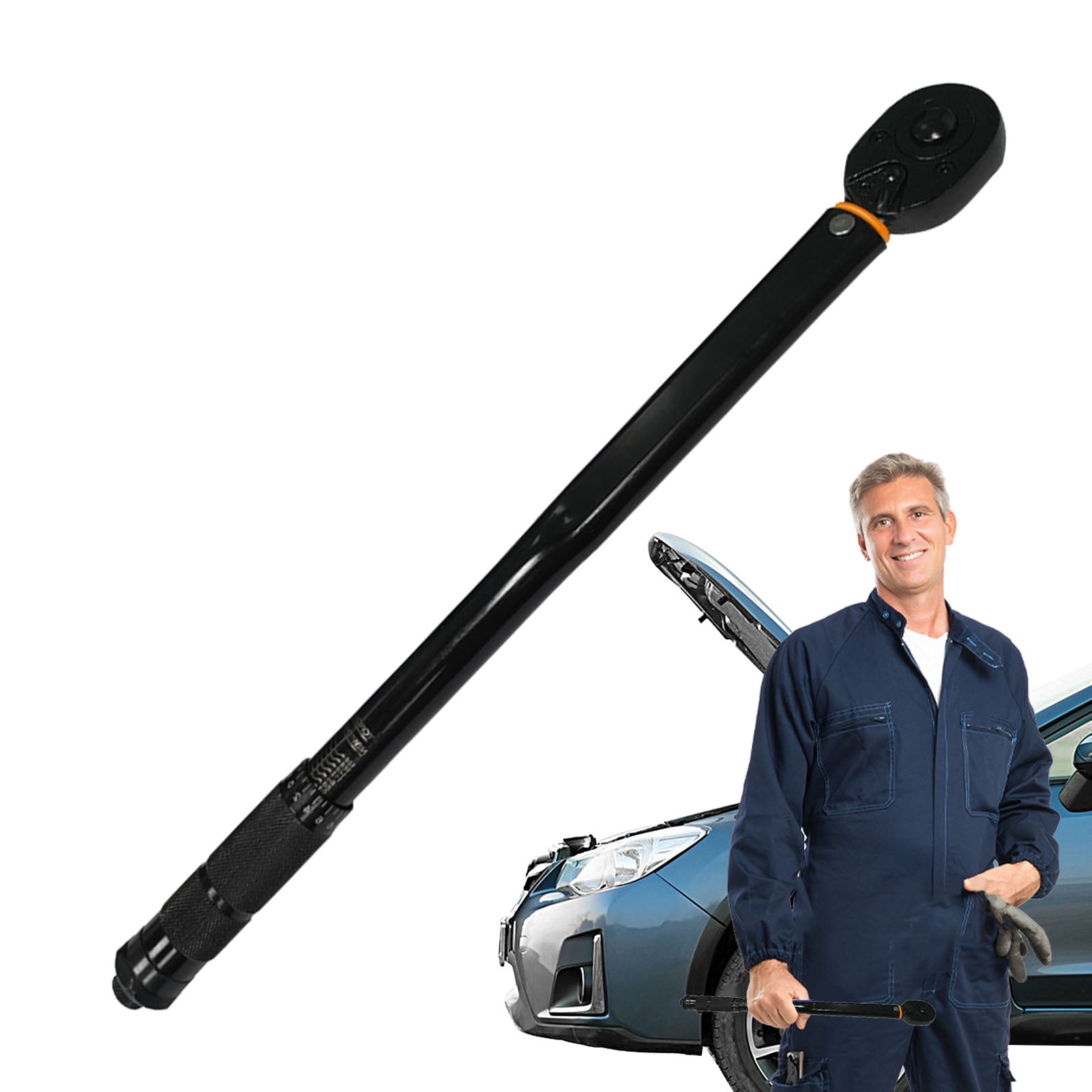 Torque Wrench for Car Wheels, Adjustable Quick Release Torque Wrench, Portable Hand Tool, Multifunctional Torque Wrench for Car Repair