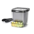 thumbnail image 2 of OXO Good Grips Cubo de hielo de doble pared con pinzas y ban OXO, 2 of 2