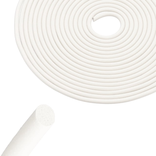 Uxcell varilla de respaldo de 16 pies, espuma de caucho de silicona, sellador para sellar huecos en concreto