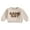 Beige, variant on Bagilaanoe Toddler Baby Girl Boy Casual Sweatshirt Long Sleeve Letter Embroidery Pullover 6M 12M 18M 24M 3T Kids Fall Loose Tee Tops