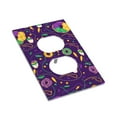 thumbnail image 3 of Kll Mardi Gras And Donuts Wall Plate,Gloss Finish,Standard Size 1 - 5" X 3", Polycarbonate Thermoplastic,Electric Receptacle Plug Covers, 3 of 8