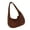 Coffee, variant on Elegant Autumn Winter Slouchy Bag Handbag Studded Shoulder Purse Casual Work Bag Underarm Bags for Office and Travel Use