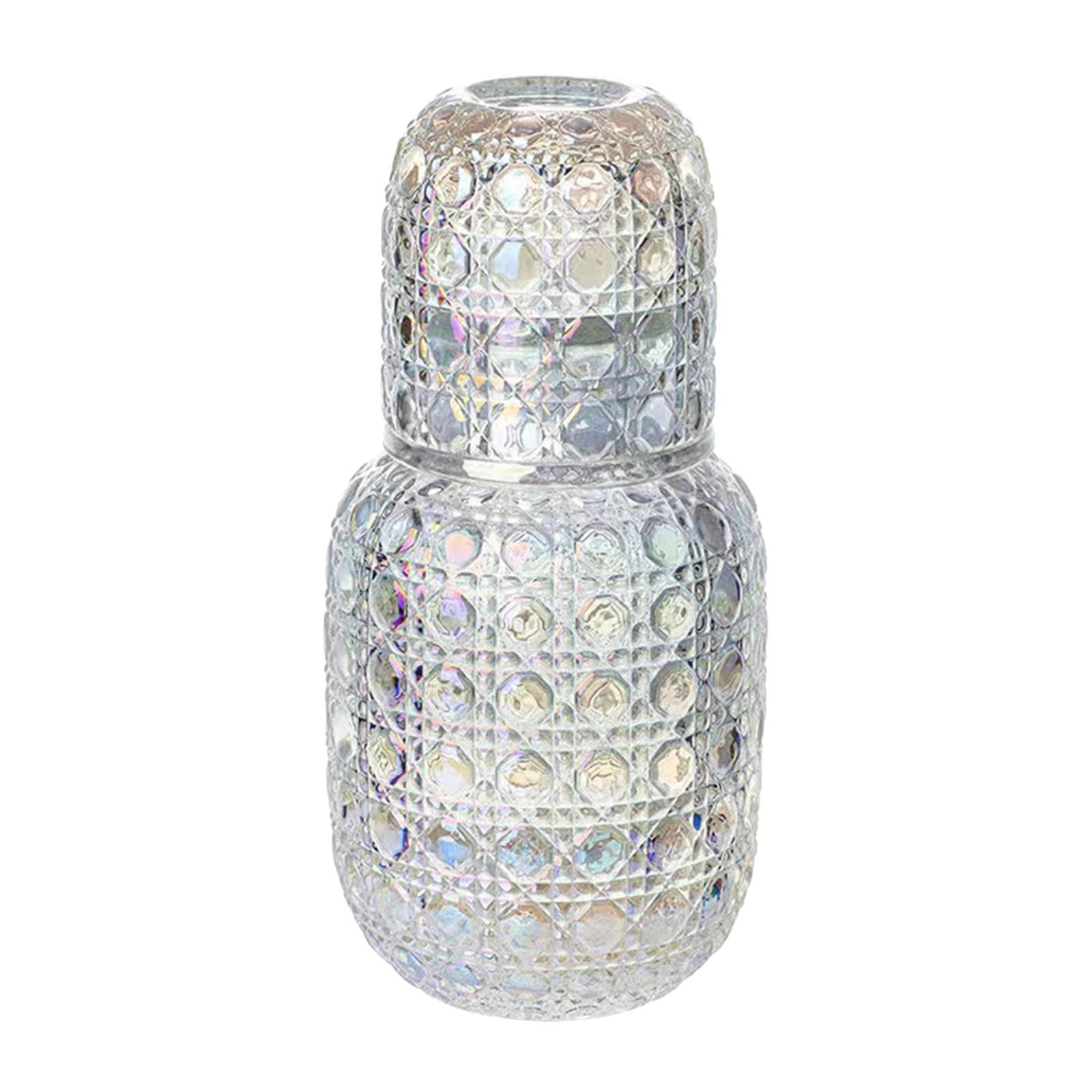 Bedside Water Carafe and Glass Set Teapot Bediside Carafe with Glass