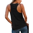 thumbnail image 4 of UVN Summer Tank Tops for Women V Neck Sleeveless T Shirts Loose Casual Basic Top, 4 of 7